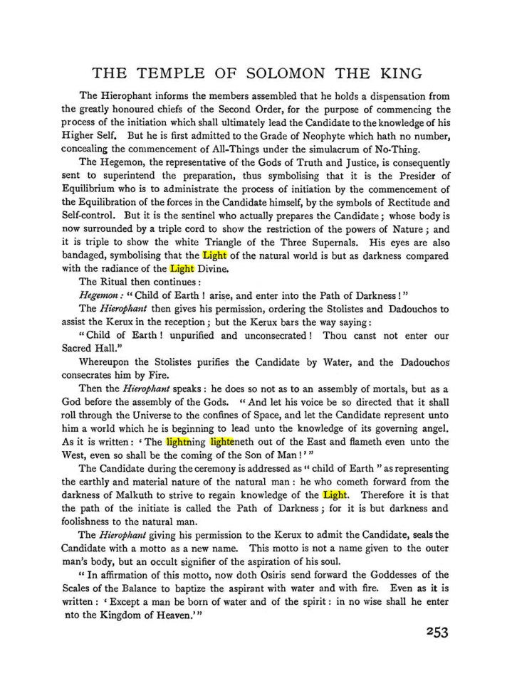Original scan of The Equinox (Volume I, Number I), PDF page 261