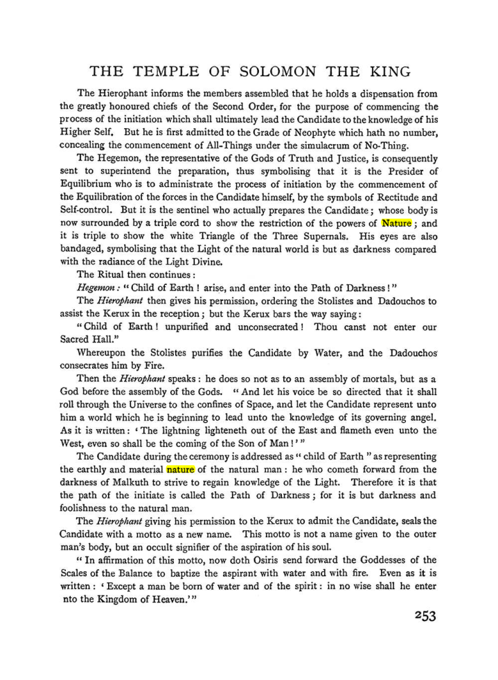 Original scan of The Equinox (Volume I, Number I), PDF page 261