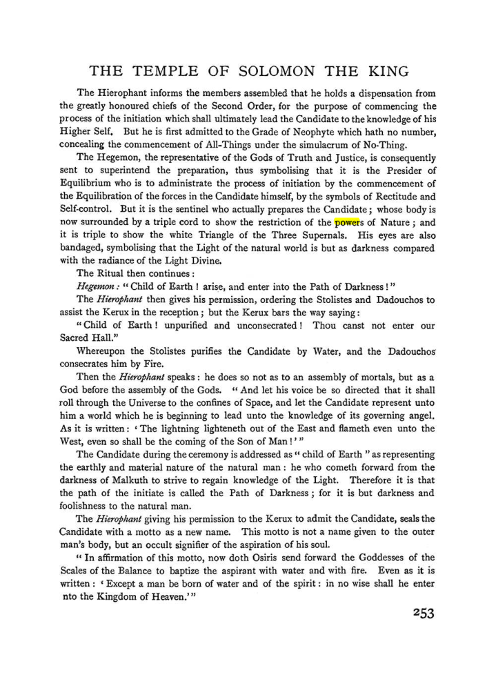 Original scan of The Equinox (Volume I, Number I), PDF page 261