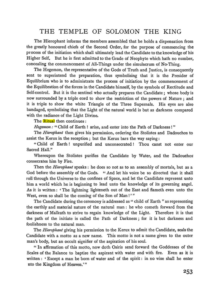 Original scan of The Equinox (Volume I, Number I), PDF page 261
