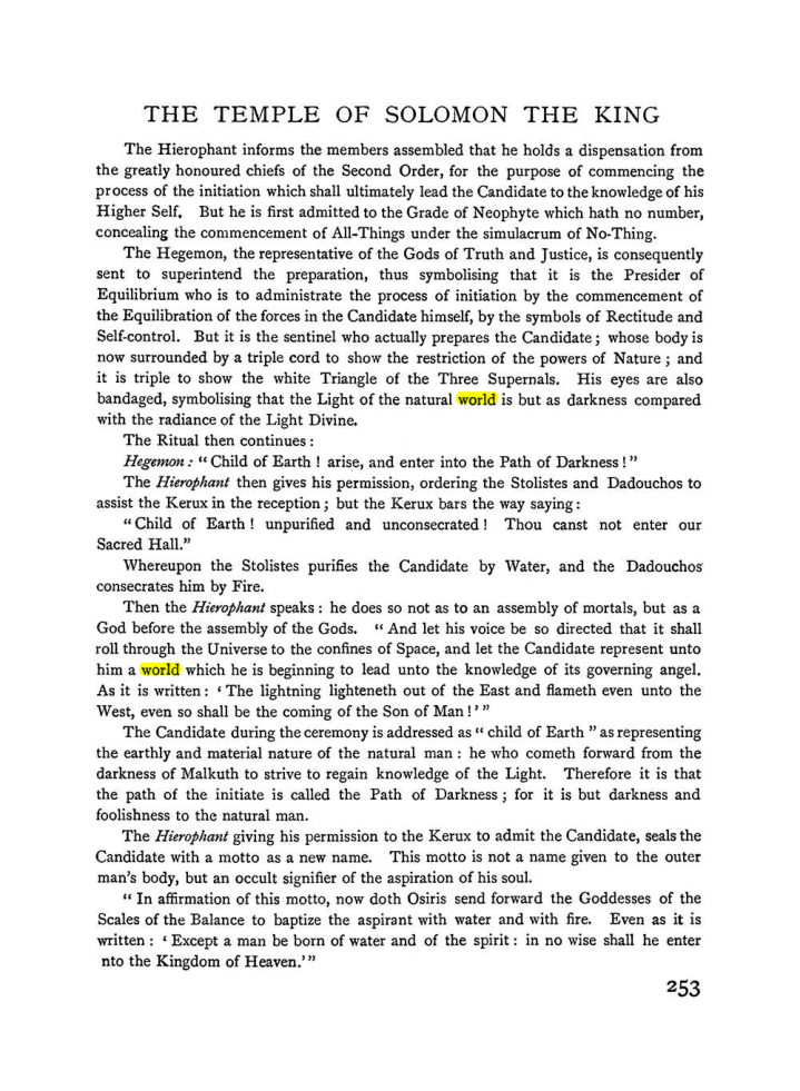 Original scan of The Equinox (Volume I, Number I), PDF page 261