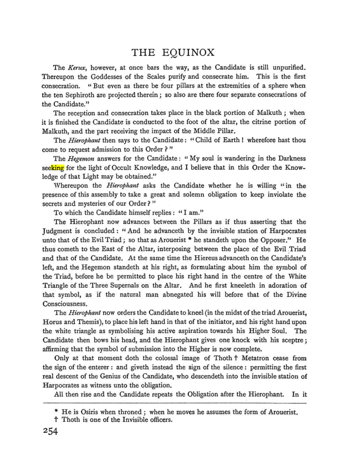 Original scan of The Equinox (Volume I, Number I), PDF page 262