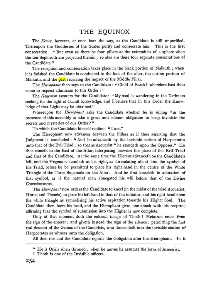 Original scan of The Equinox (Volume I, Number I), PDF page 262
