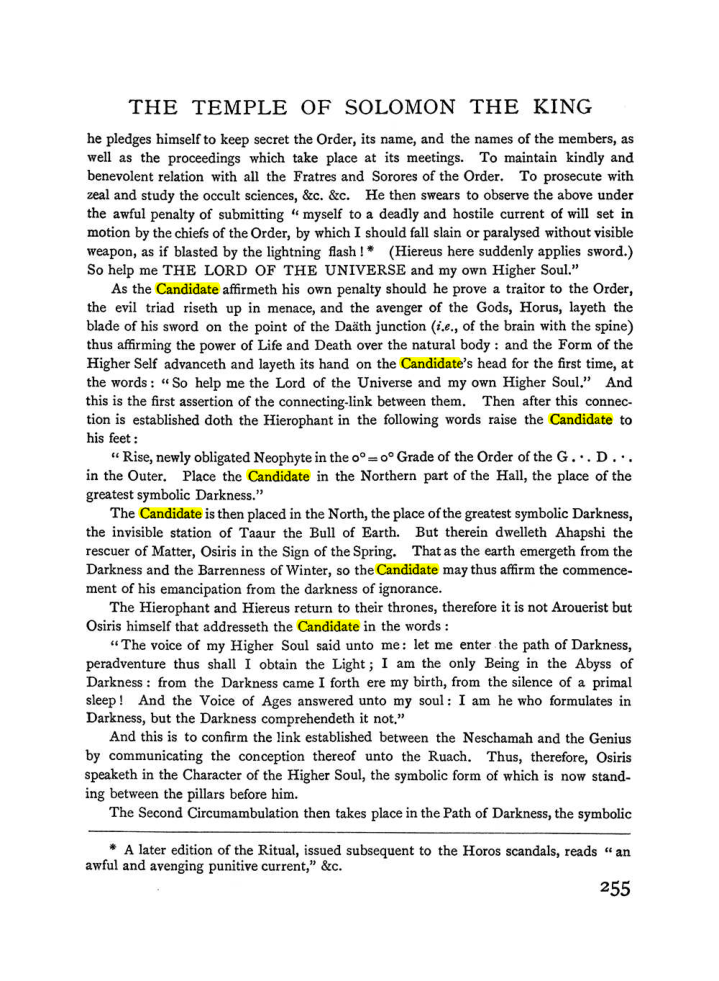 Original scan of The Equinox (Volume I, Number I), PDF page 263