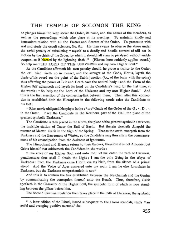 Original scan of The Equinox (Volume I, Number I), PDF page 263
