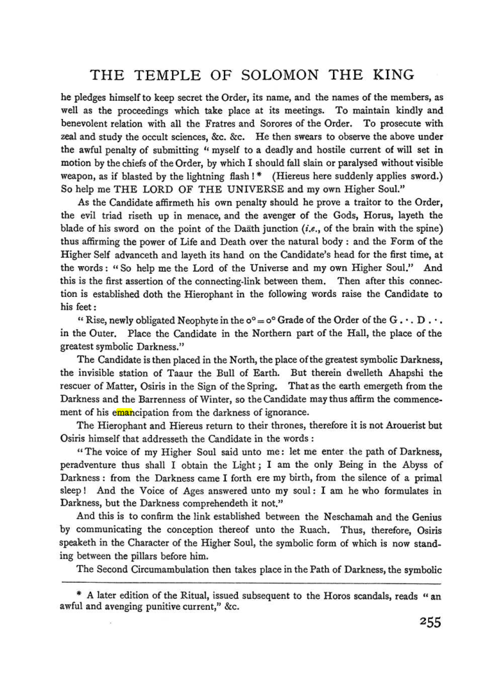 Original scan of The Equinox (Volume I, Number I), PDF page 263