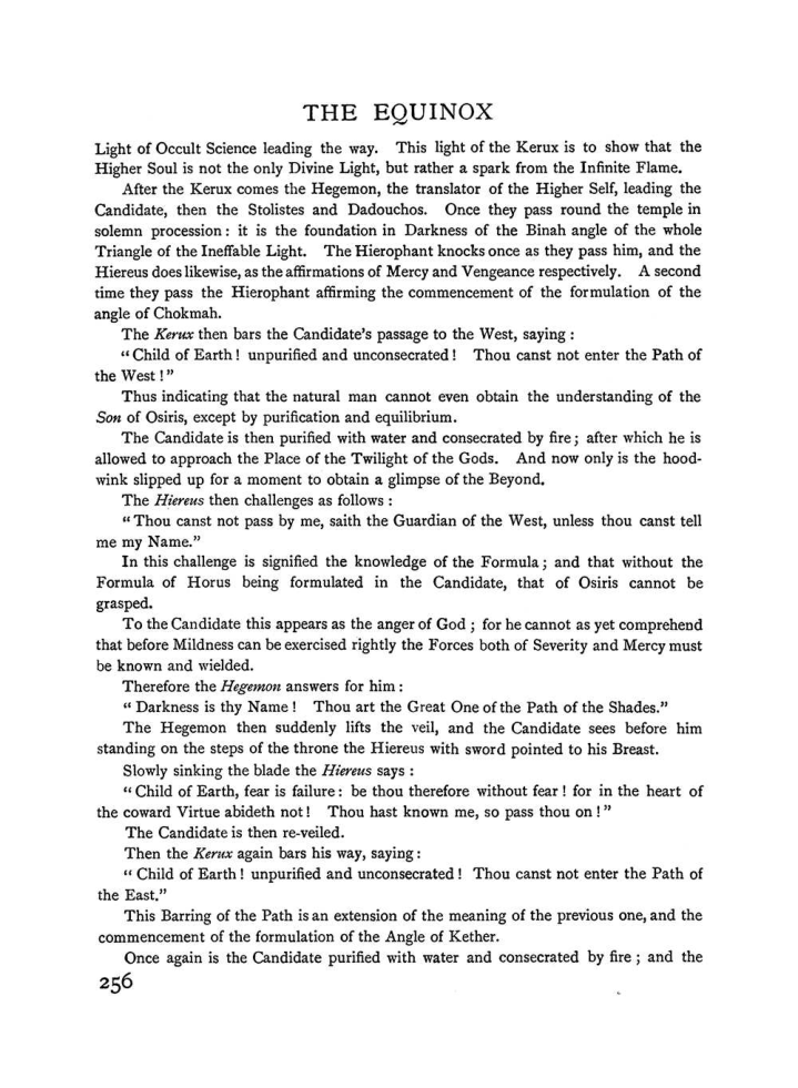 Original scan of The Equinox (Volume I, Number I), PDF page 264