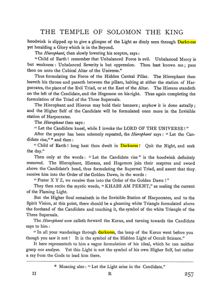Original scan of The Equinox (Volume I, Number I), PDF page 265