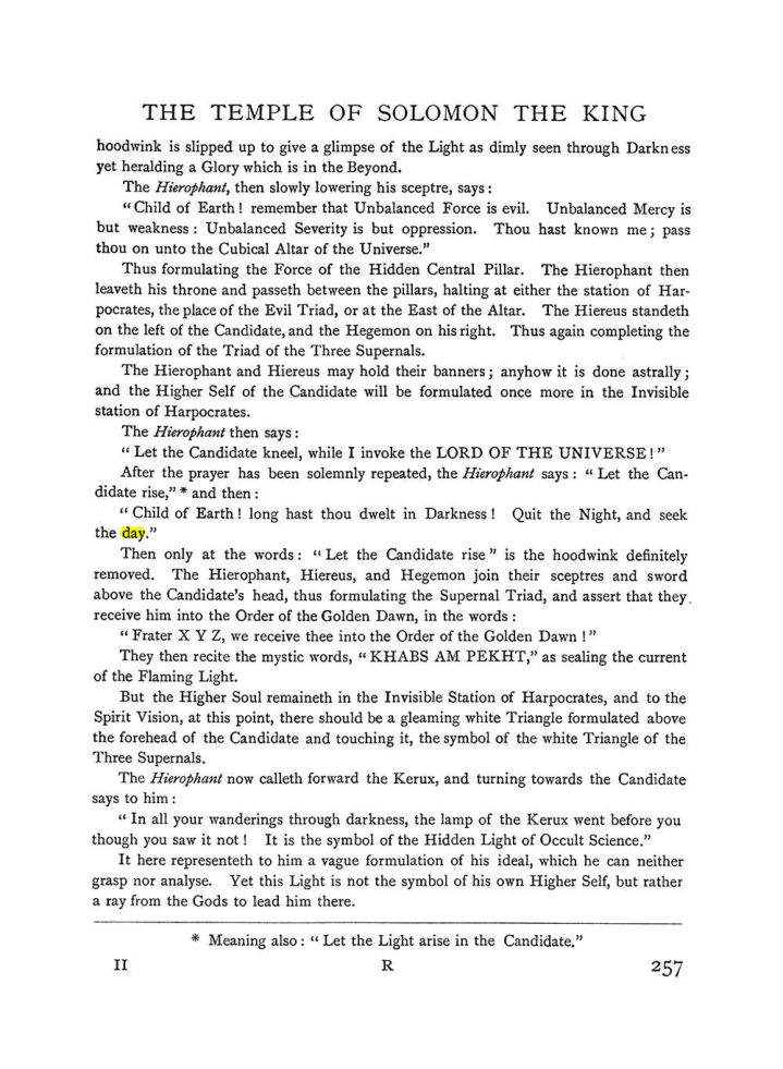 Original scan of The Equinox (Volume I, Number I), PDF page 265