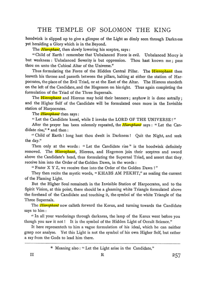 Original scan of The Equinox (Volume I, Number I), PDF page 265