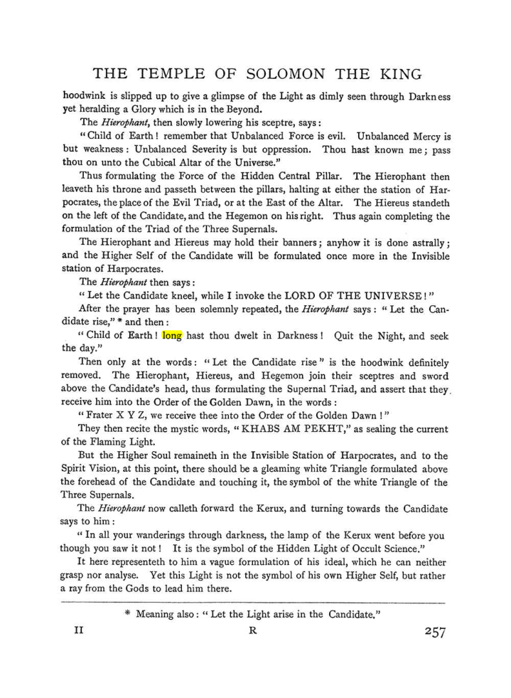 Original scan of The Equinox (Volume I, Number I), PDF page 265