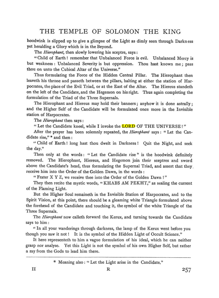 Original scan of The Equinox (Volume I, Number I), PDF page 265