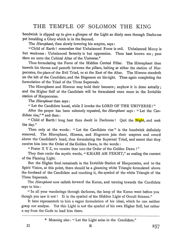Original scan of The Equinox (Volume I, Number I), PDF page 265