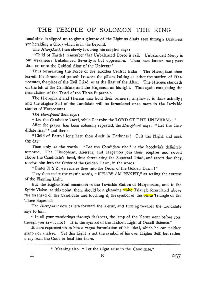 Original scan of The Equinox (Volume I, Number I), PDF page 265