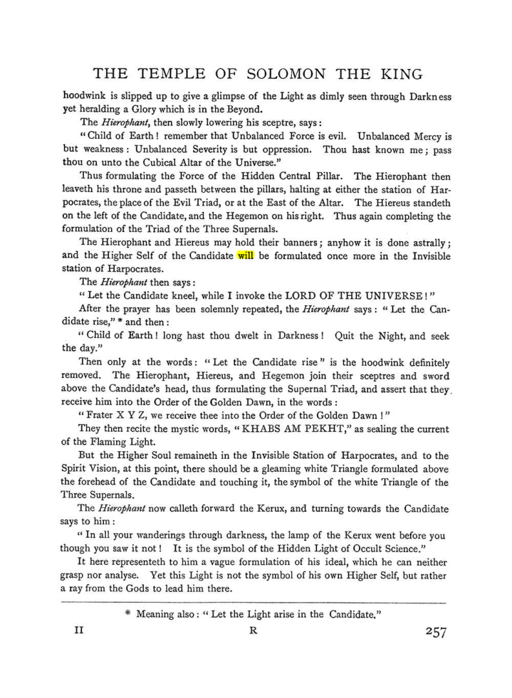 Original scan of The Equinox (Volume I, Number I), PDF page 265