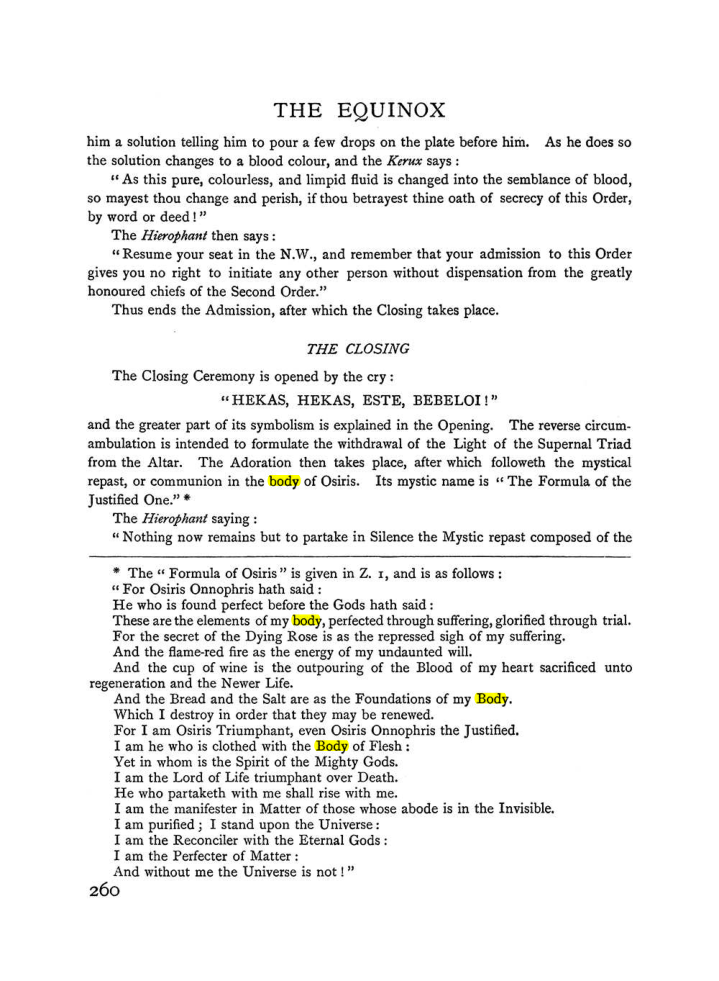 Original scan of The Equinox (Volume I, Number I), PDF page 268