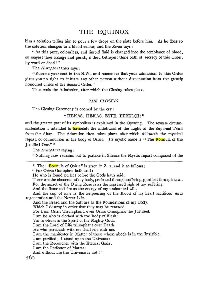 Original scan of The Equinox (Volume I, Number I), PDF page 268