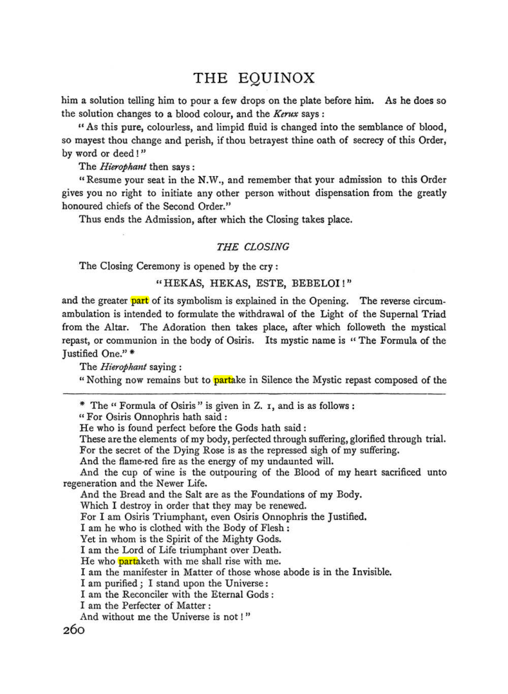 Original scan of The Equinox (Volume I, Number I), PDF page 268