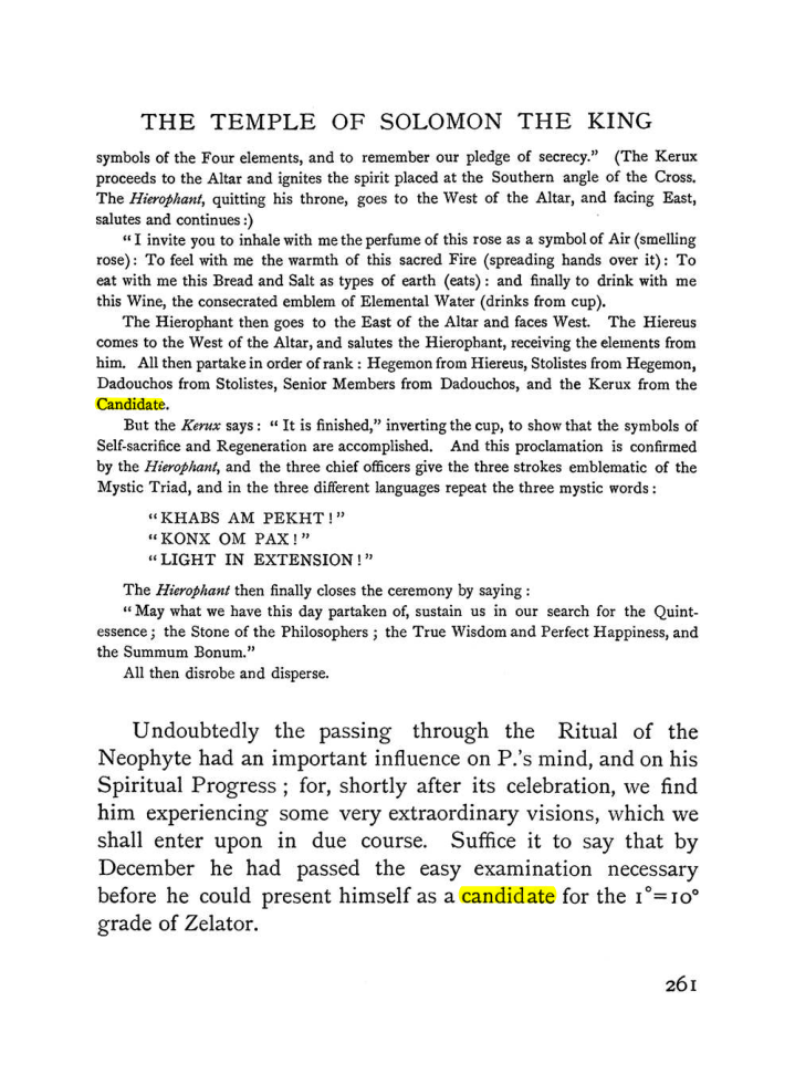 Original scan of The Equinox (Volume I, Number I), PDF page 269