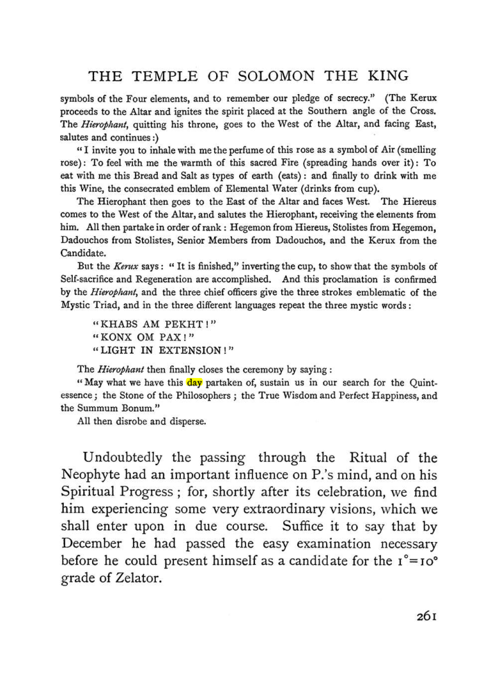 Original scan of The Equinox (Volume I, Number I), PDF page 269