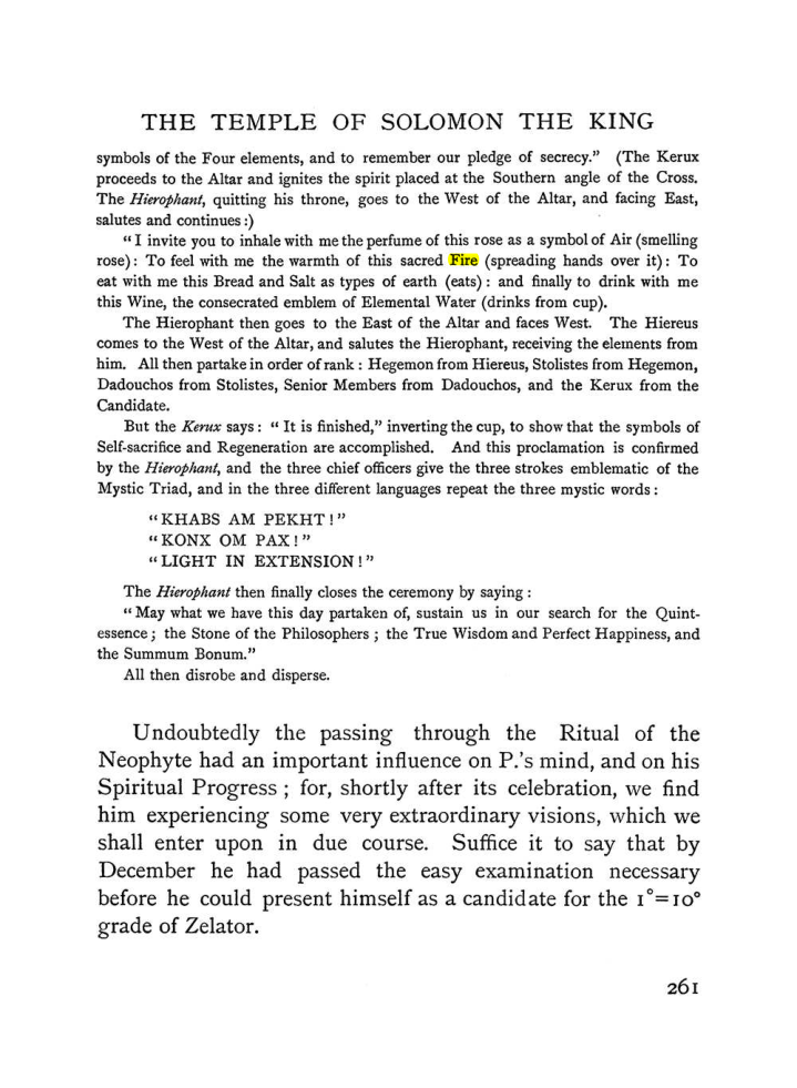 Original scan of The Equinox (Volume I, Number I), PDF page 269