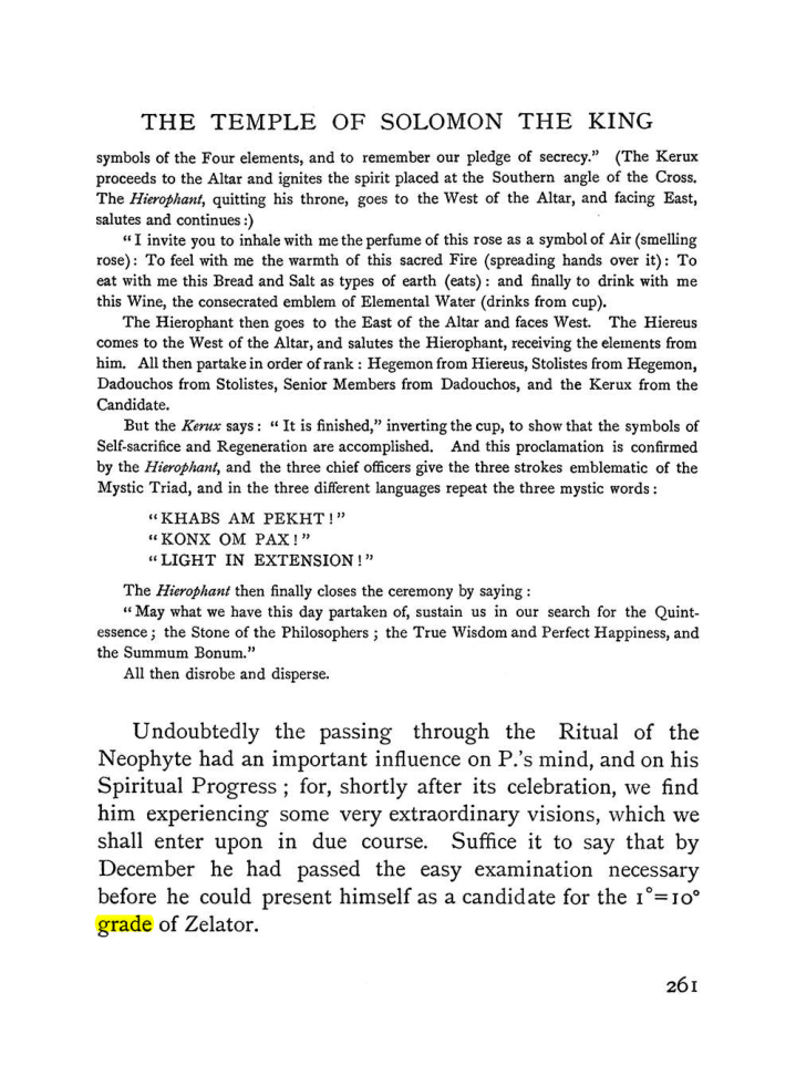 Original scan of The Equinox (Volume I, Number I), PDF page 269