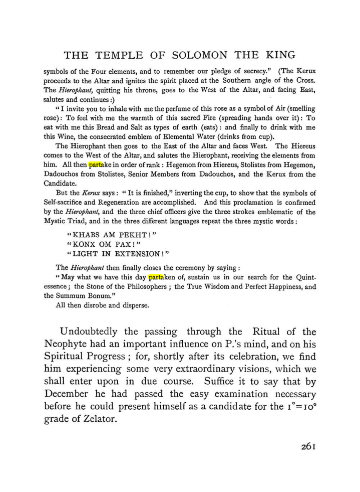 Original scan of The Equinox (Volume I, Number I), PDF page 269