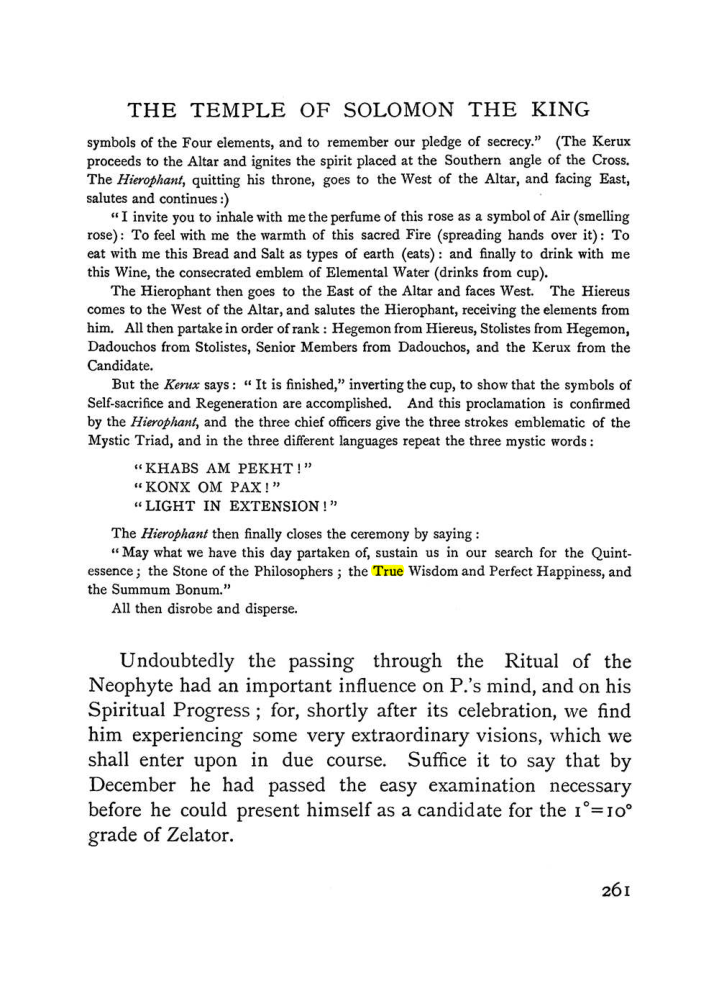 Original scan of The Equinox (Volume I, Number I), PDF page 269