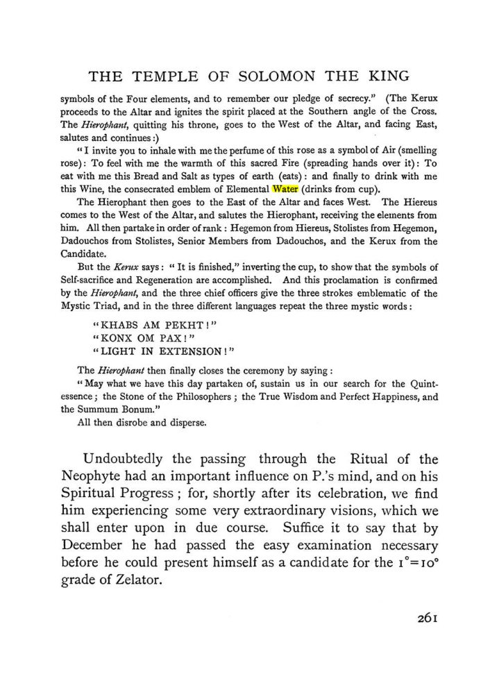 Original scan of The Equinox (Volume I, Number I), PDF page 269