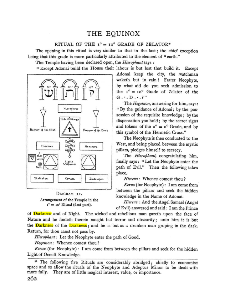 Original scan of The Equinox (Volume I, Number I), PDF page 270