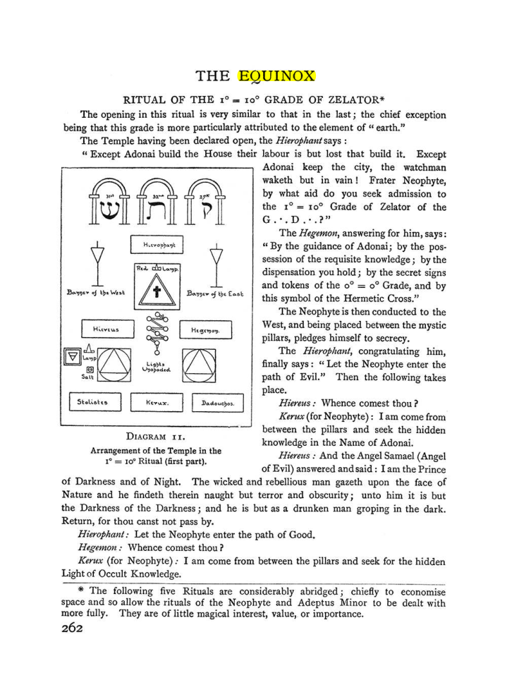 Original scan of The Equinox (Volume I, Number I), PDF page 270