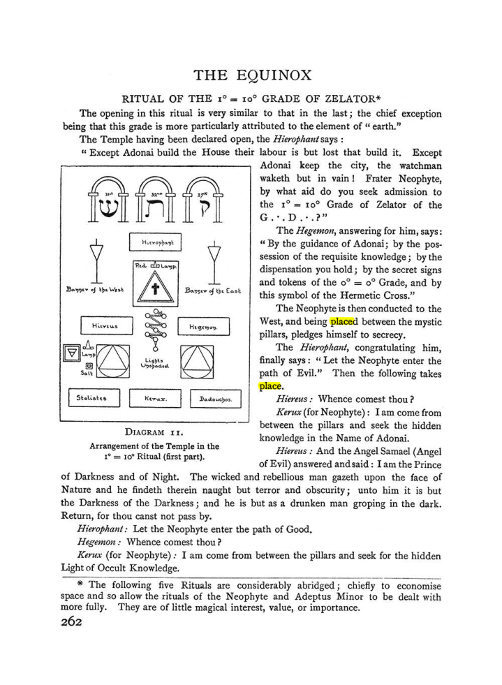 Original scan of The Equinox (Volume I, Number I), PDF page 270