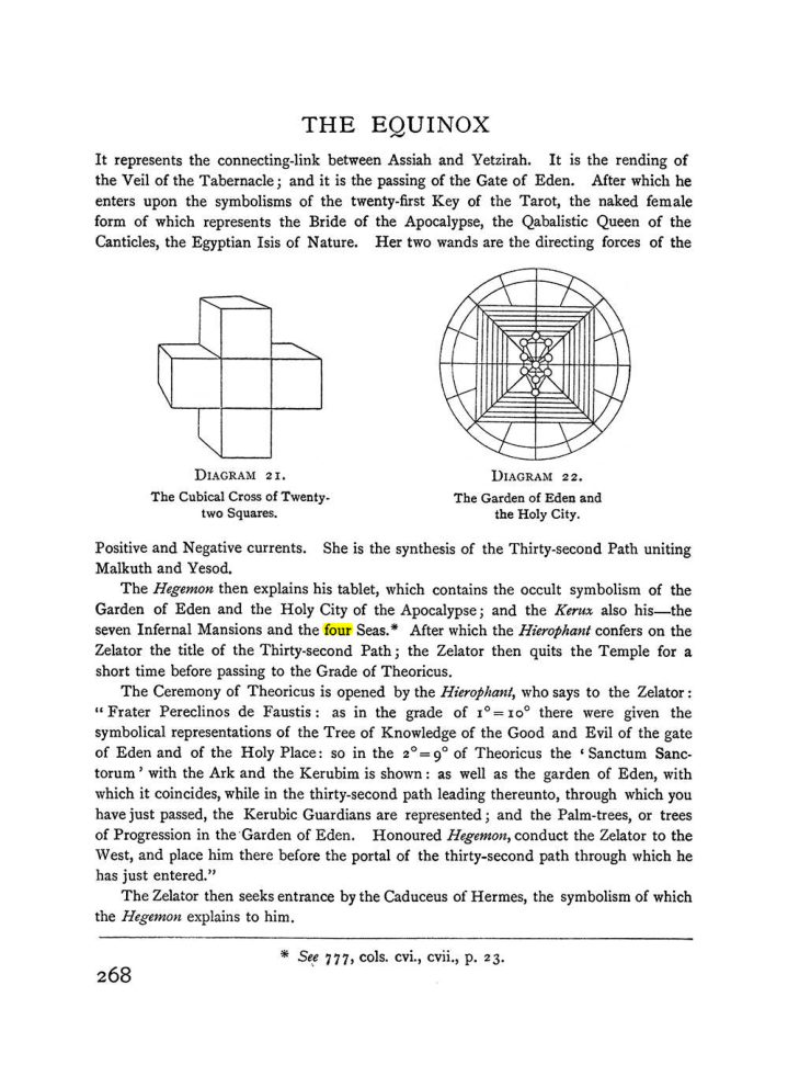 Original scan of The Equinox (Volume I, Number I), PDF page 276