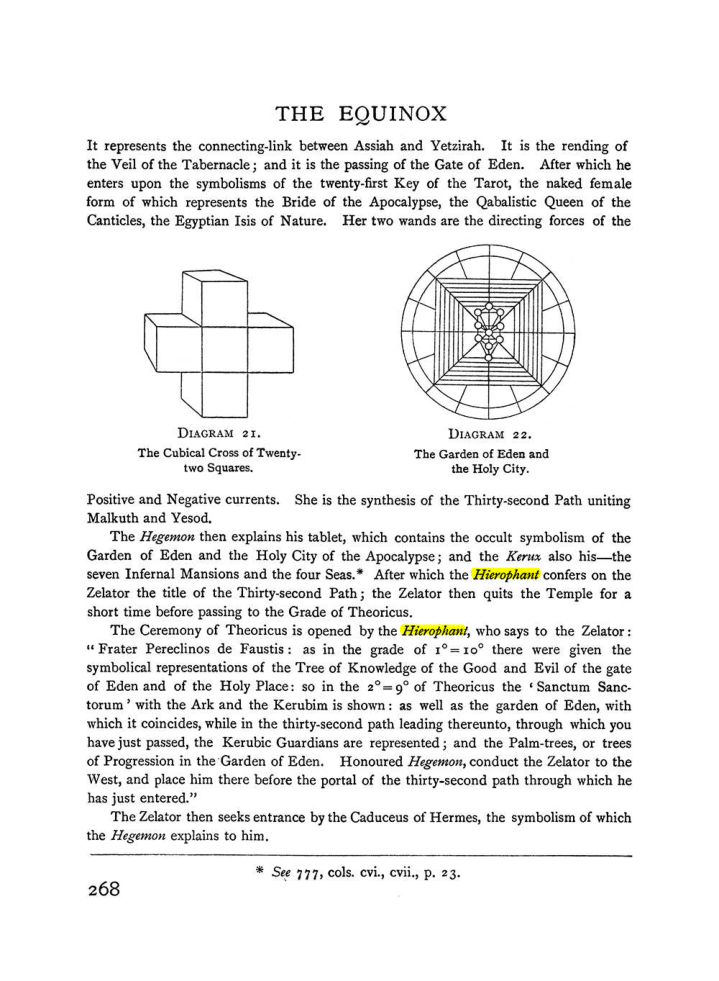 Original scan of The Equinox (Volume I, Number I), PDF page 276