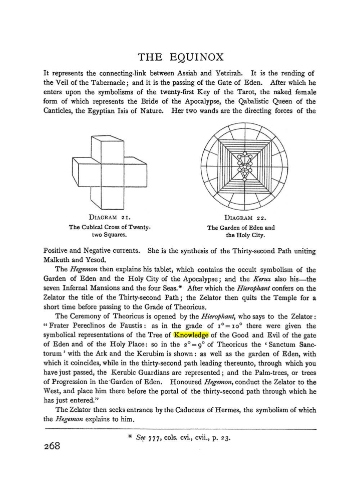 Original scan of The Equinox (Volume I, Number I), PDF page 276