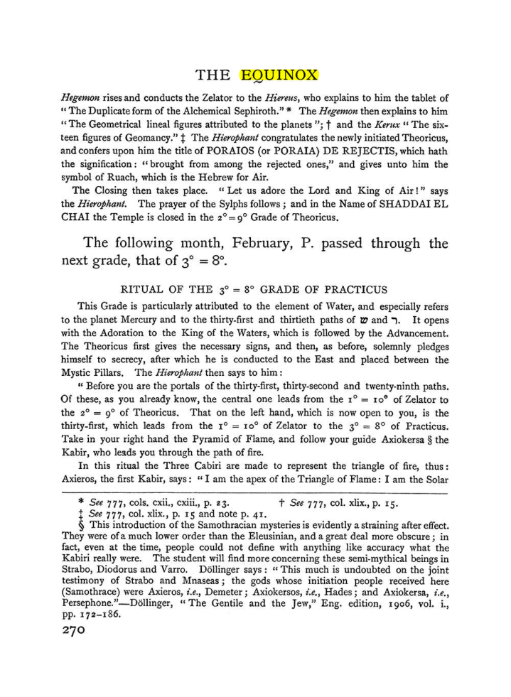 Original scan of The Equinox (Volume I, Number I), PDF page 278