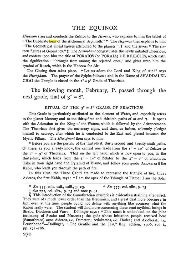 Original scan of The Equinox (Volume I, Number I), PDF page 278