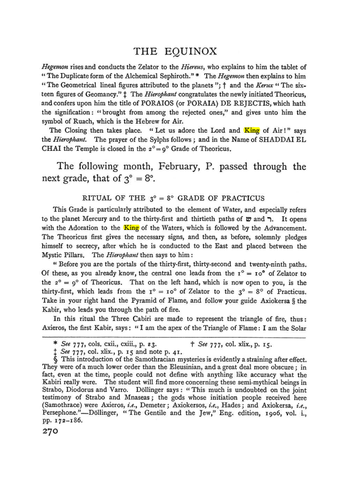 Original scan of The Equinox (Volume I, Number I), PDF page 278