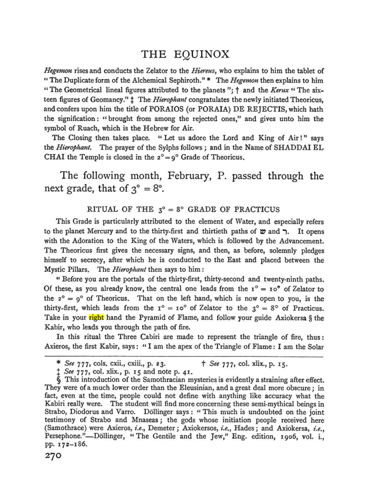 Original scan of The Equinox (Volume I, Number I), PDF page 278