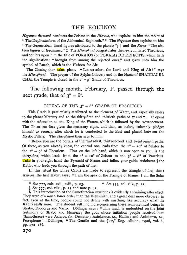 Original scan of The Equinox (Volume I, Number I), PDF page 278