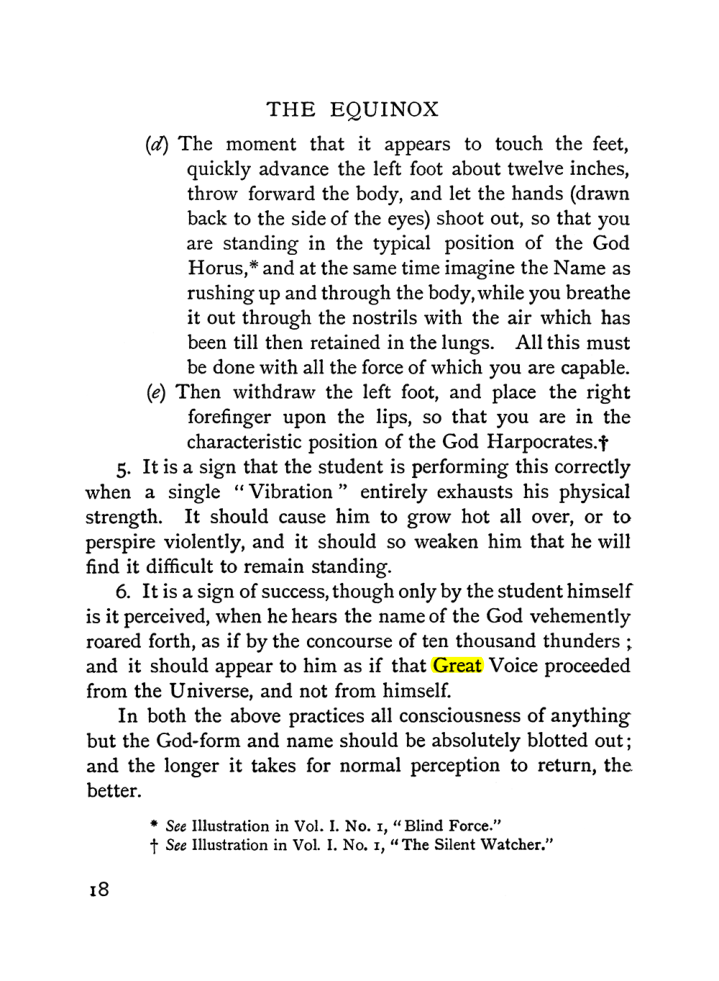 Original scan of The Equinox (Volume I, Number I), PDF page 28