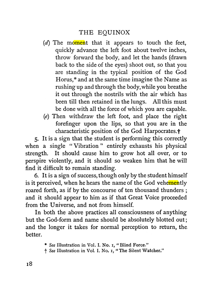 Original scan of The Equinox (Volume I, Number I), PDF page 28
