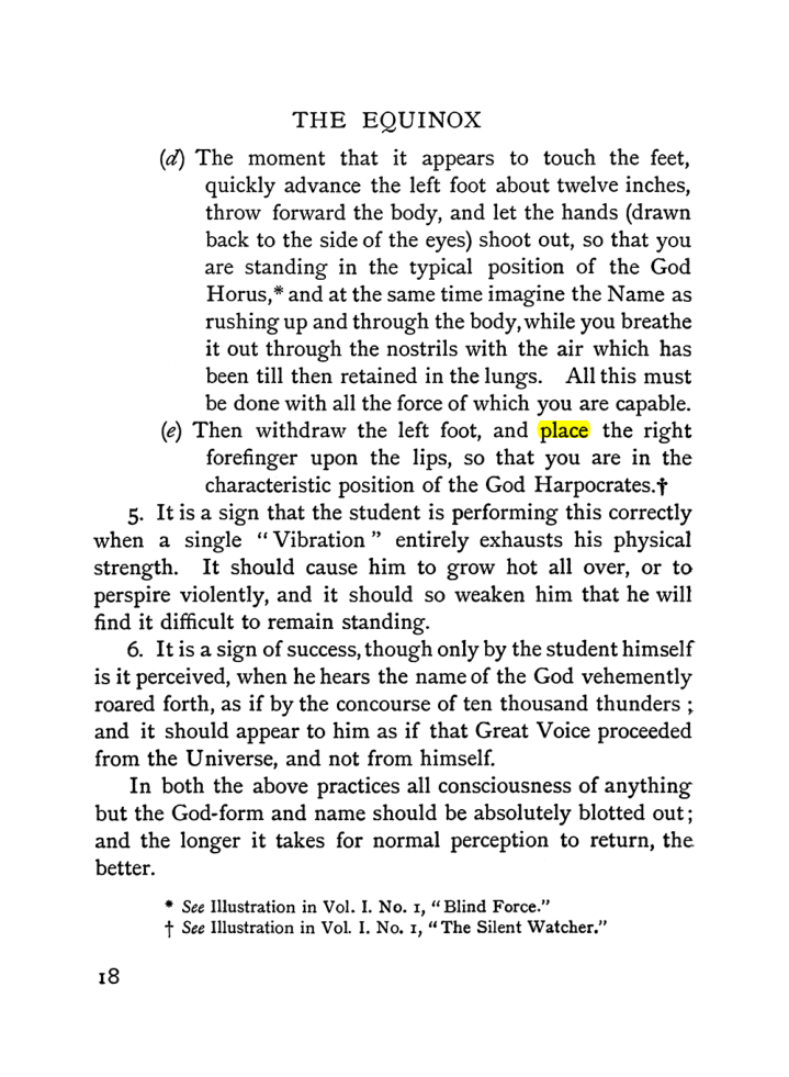 Original scan of The Equinox (Volume I, Number I), PDF page 28