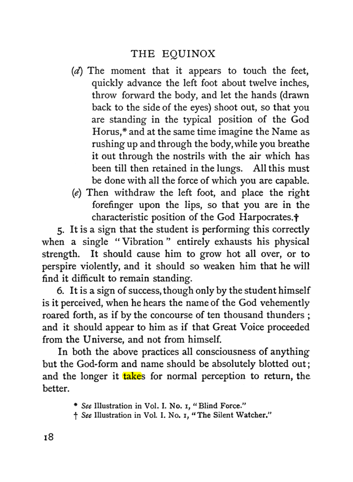 Original scan of The Equinox (Volume I, Number I), PDF page 28