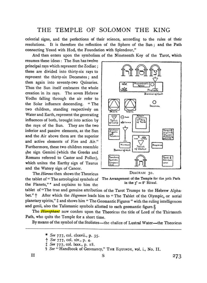 Original scan of The Equinox (Volume I, Number I), PDF page 281