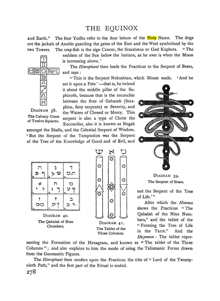 Original scan of The Equinox (Volume I, Number I), PDF page 286
