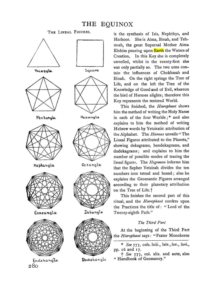 Original scan of The Equinox (Volume I, Number I), PDF page 288