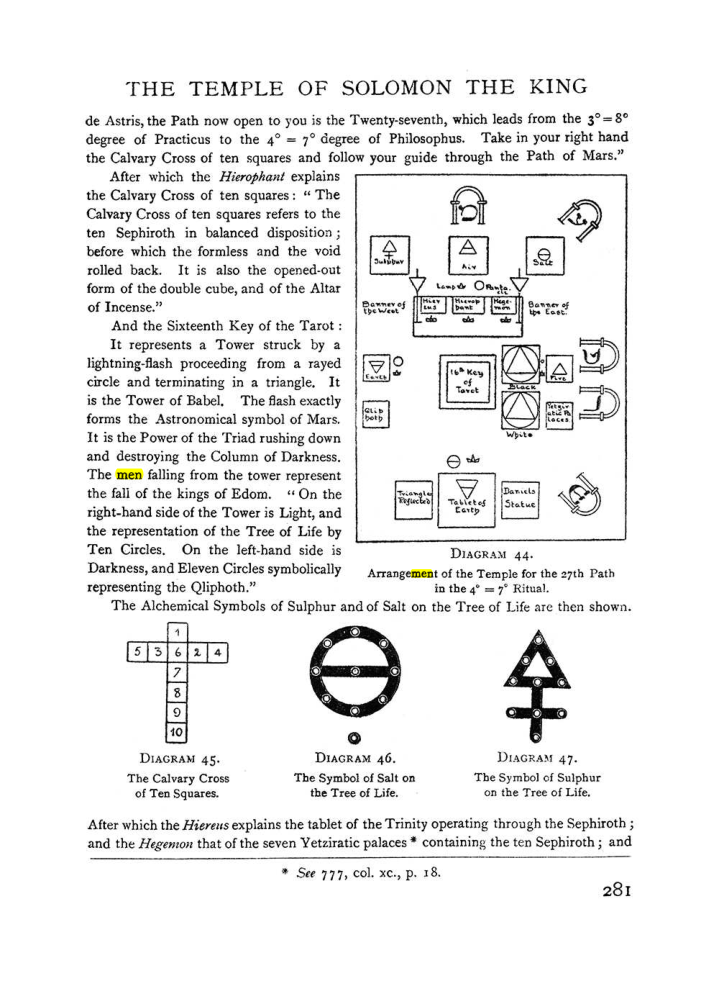 Original scan of The Equinox (Volume I, Number I), PDF page 289