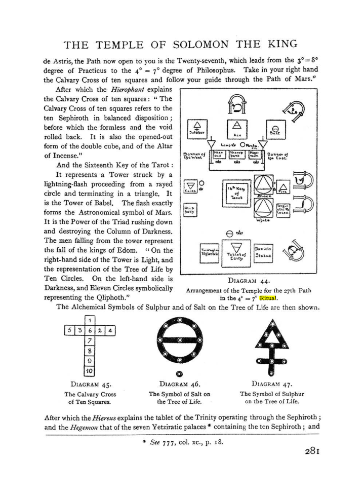 Original scan of The Equinox (Volume I, Number I), PDF page 289