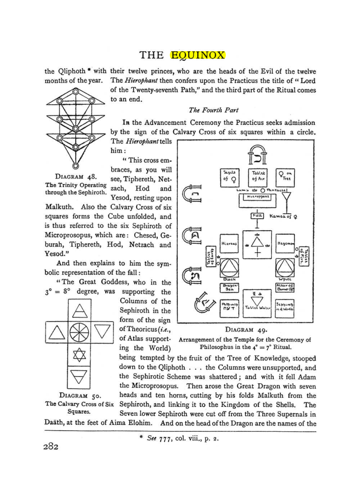 Original scan of The Equinox (Volume I, Number I), PDF page 290
